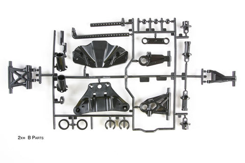 TT-02 B Parts Tree, Suspension Arms