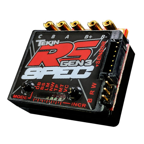 RS Gen 3 Spec 2S 13.5T Limit Brushless ESC