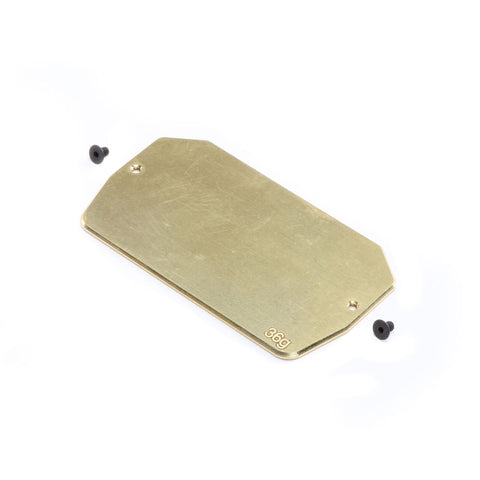 22 5.0 Brass Electronics Mounting Plate, 34g