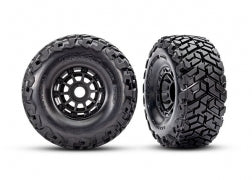 L&R Maxx Slash Belted Tires & Wheels, Black (2)