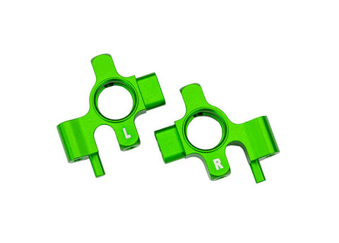 Aluminum Steering Blocks, Green