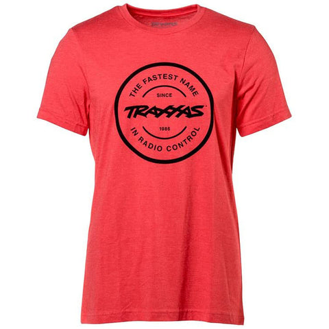 Traxxas Token Tee, Heather Red, XXL