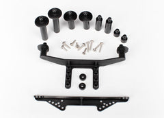 Traxxas 1/10 Slash 2WD OBA Front & Rear Skid Plates, Body Mounts & Bulkhead