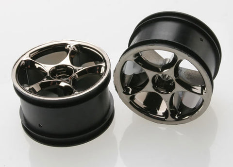 Tracer 2.2" Rear Wheels, Black Chrome