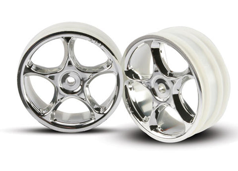 Tracer 2.2" Front Wheels, Chrome