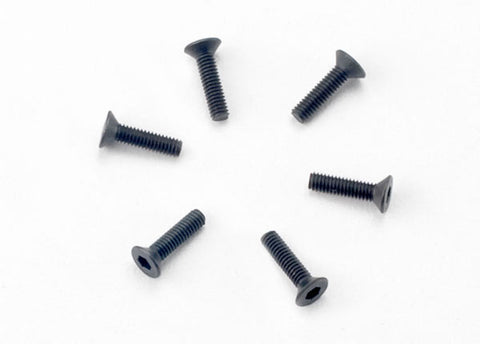 Traxxas 2523 Countersunk Machine Screws, 2.5x10mm