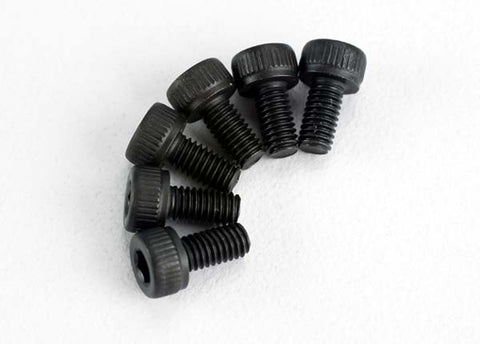 Traxxas 2554 Cap Head Back Plate Screws, 3x6mm