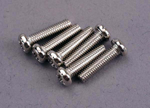 Traxxas 2561 Roundhead Phillips Screws, 3x12mm