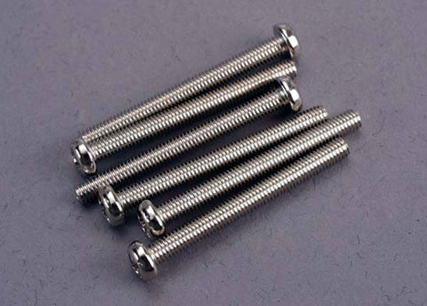 Traxxas 2572 Roundhead Phillips Screws, 3x30mm