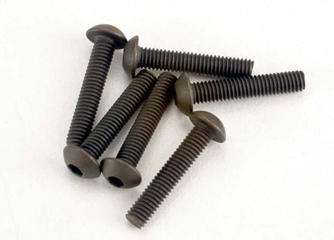 Traxxas 2579 Button Head Machine Screws, 3x15mm