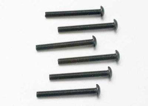 Traxxas 2581 Button Head Machine Screws, 3x25mm