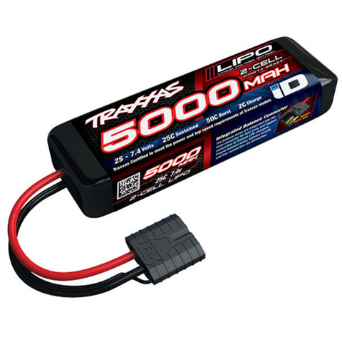 Traxxas 2842X Power Cell 2S Lipo Battery, 25C 5000mAh