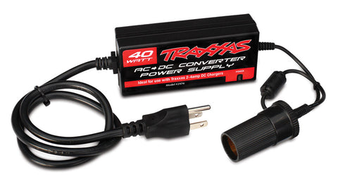 Traxxas 2976 AC to DC Converter, 40W