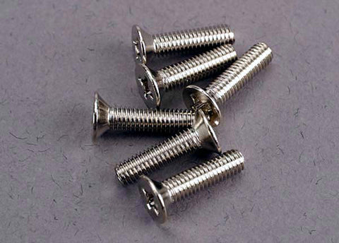 Traxxas 3178 Countersunk Machine Screws, 3x12mm