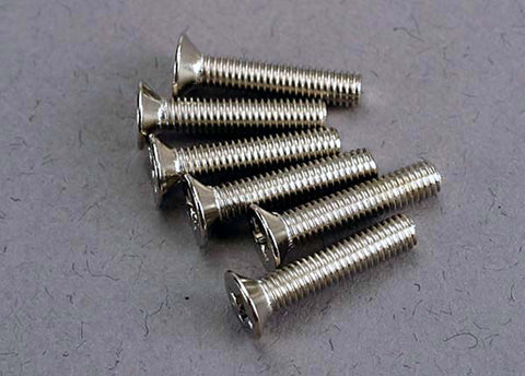 Traxxas 3179 Countersunk Machine Screws, 3x15mm