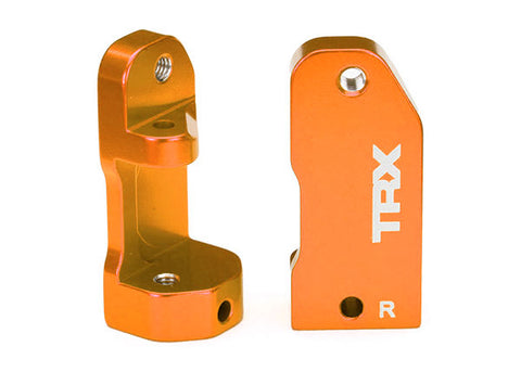 L&R Aluminum Caster Blocks, 30 Degree, Orange