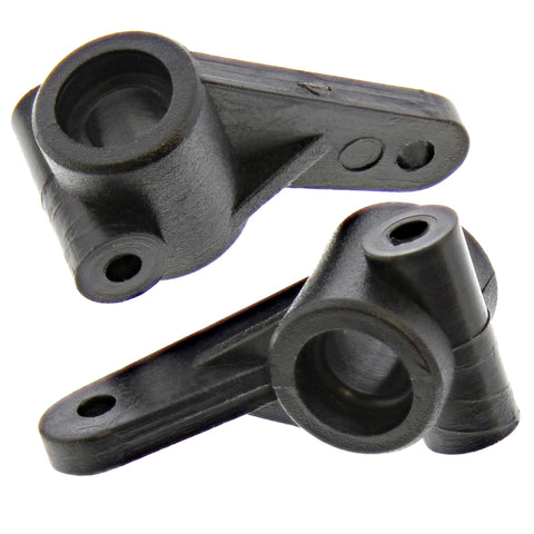 Traxxas 3636 Steering Blocks, Plastic, Black