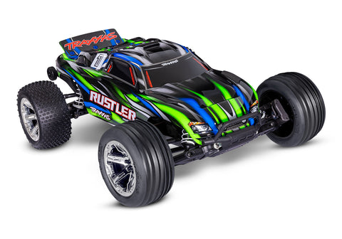 Rustler BL-2S HD 1/10 2WD Stadium Truck RTR, Green