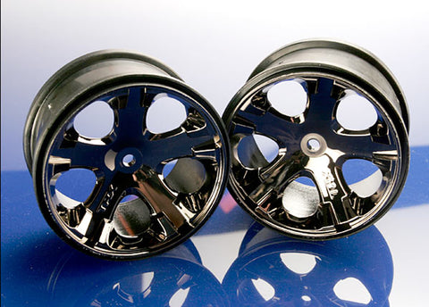 All-Star 2.8" Wheels, Black Chrome, Electric Rear