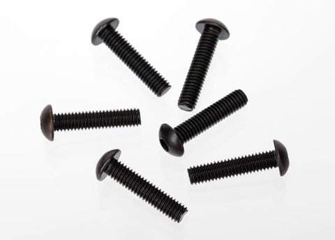 Traxxas 3929 Button Head Machine Screws, 4x18mm