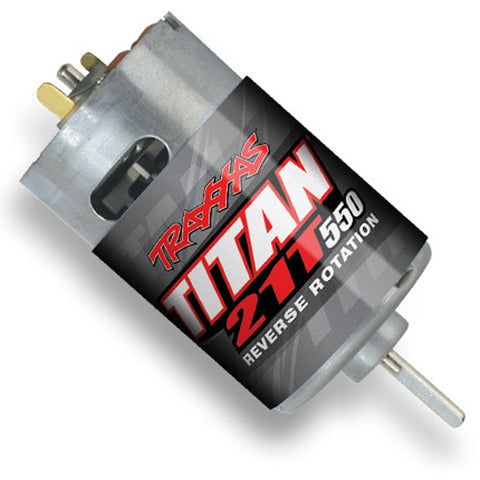 Traxxas 3975R Titan 21T Reverse Rotation Brushed 550 Motor