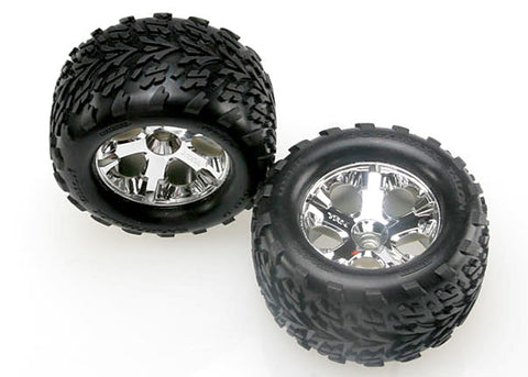 Talon Tires & All Star Wheels, 2.8", Chrome