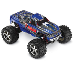 TRA49077-3-BLUE 49077-3 T-Maxx 3.3 Nitro 1/10 4X4 Monster Truck RTR, Blue