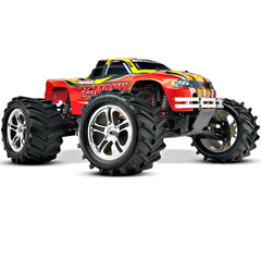 TRA49104-1-RED 49104-1 T-Maxx Classic Nitro 1/10 4X4 Monster Truck RTR, Red