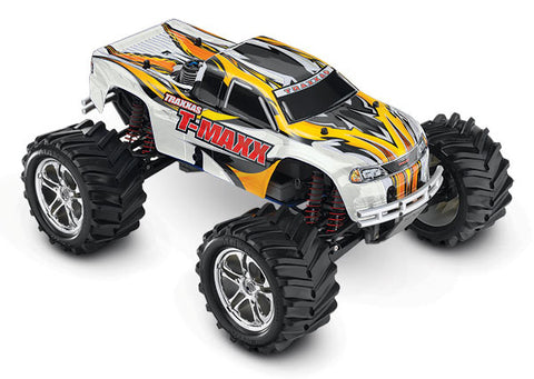 T-Maxx Classic Nitro 1/10 4X4 Monster Truck RTR, White