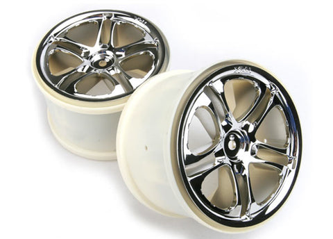 Split Spoke 3.8" Wheels, Chrome