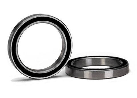 Ball Bearings, Black Rubber Sealed, 20x27x4mm