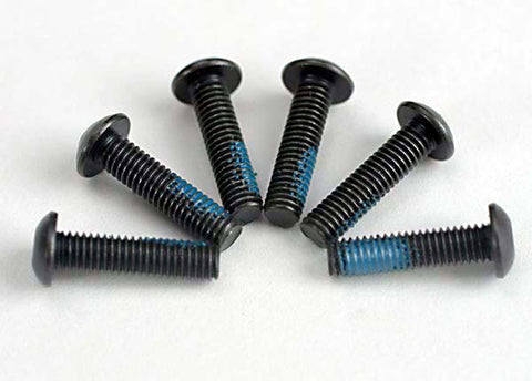 Traxxas 5282 Button Head Machine Screws, 3x12mm