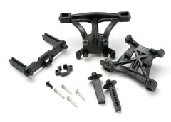 Traxxas 1/10 E-Revo Brushless Front & Rear Body Posts, Mounts & Clips