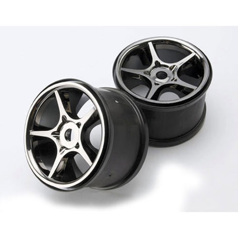 Gemini 3.8" Wheels, Black Chrome