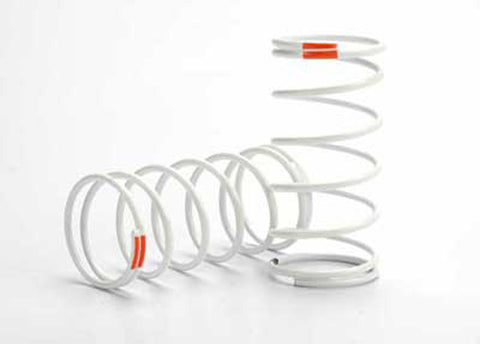 Front GTR Shock Springs, White, 0.9 Rate