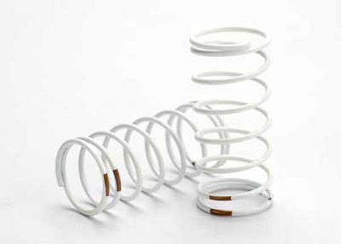 Rear GTR Shock Springs, White, 1.0 Rate