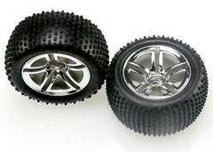 Alias Tires & 12mm Hex Twin Spoke Wheels