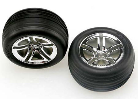 Alias Ribbed Tires, Twin Spoke 2.8" Wheels