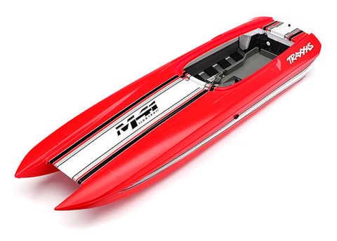 DCB 41 Hull, Fully Assembled, Red