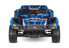 TRA58234-8-BLUE 58234-8-BLUE Slash 1/10 Electric Short-Course Truck, Blue