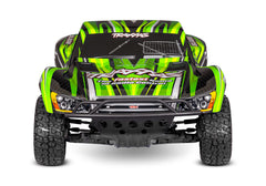 TRA58234-8-GRN 58234-8-GRN Slash 1/10 Electric Short-Course Truck, Green