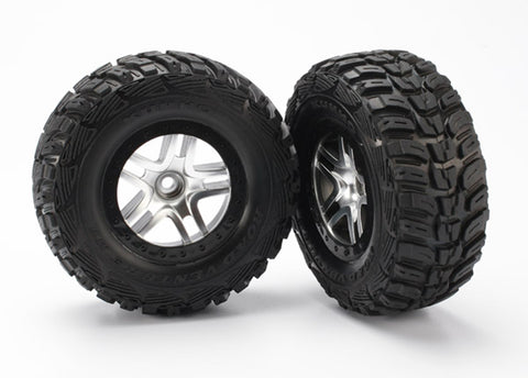 Kumho Tires, SCT SS Wheels, Satin Chrome/Black