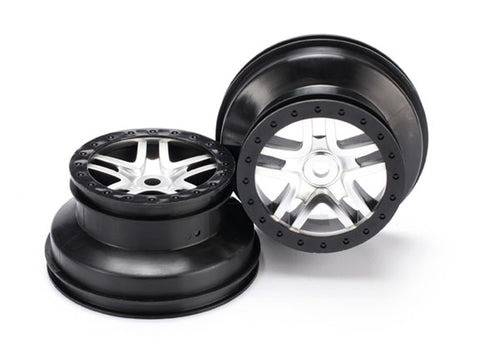 SCT SS Beadlock Style Wheels, Satin Chrome