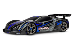 TRA64077-3-BLUEX 64077-3-BLUEX XO-1 1/7 AWD Supercar RTR, w/ TSM, Blue