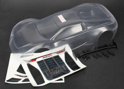 Traxxas 6411 XO-1 Pre-Cut Body, Clear