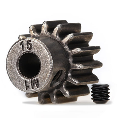 Steel Pinion Gear, 1.0 Metric Pitch, 15T