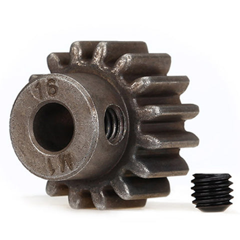 Steel Pinion Gear, 1.0 Metric Pitch, 16T