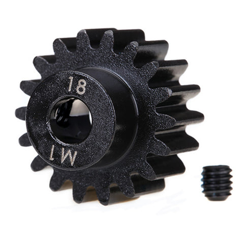 Pinion Gear, 1.0 Metric Pitch, 18T