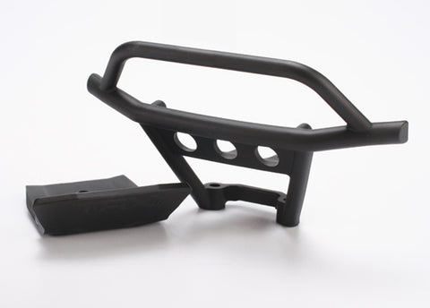 Traxxas 6735 Front Bumper & Skid Plate, Black