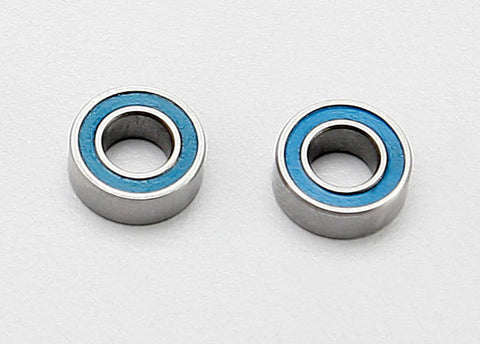 Traxxas 7019 Ball Bearings, Blue Rubber Sealed, 4x8x3mm